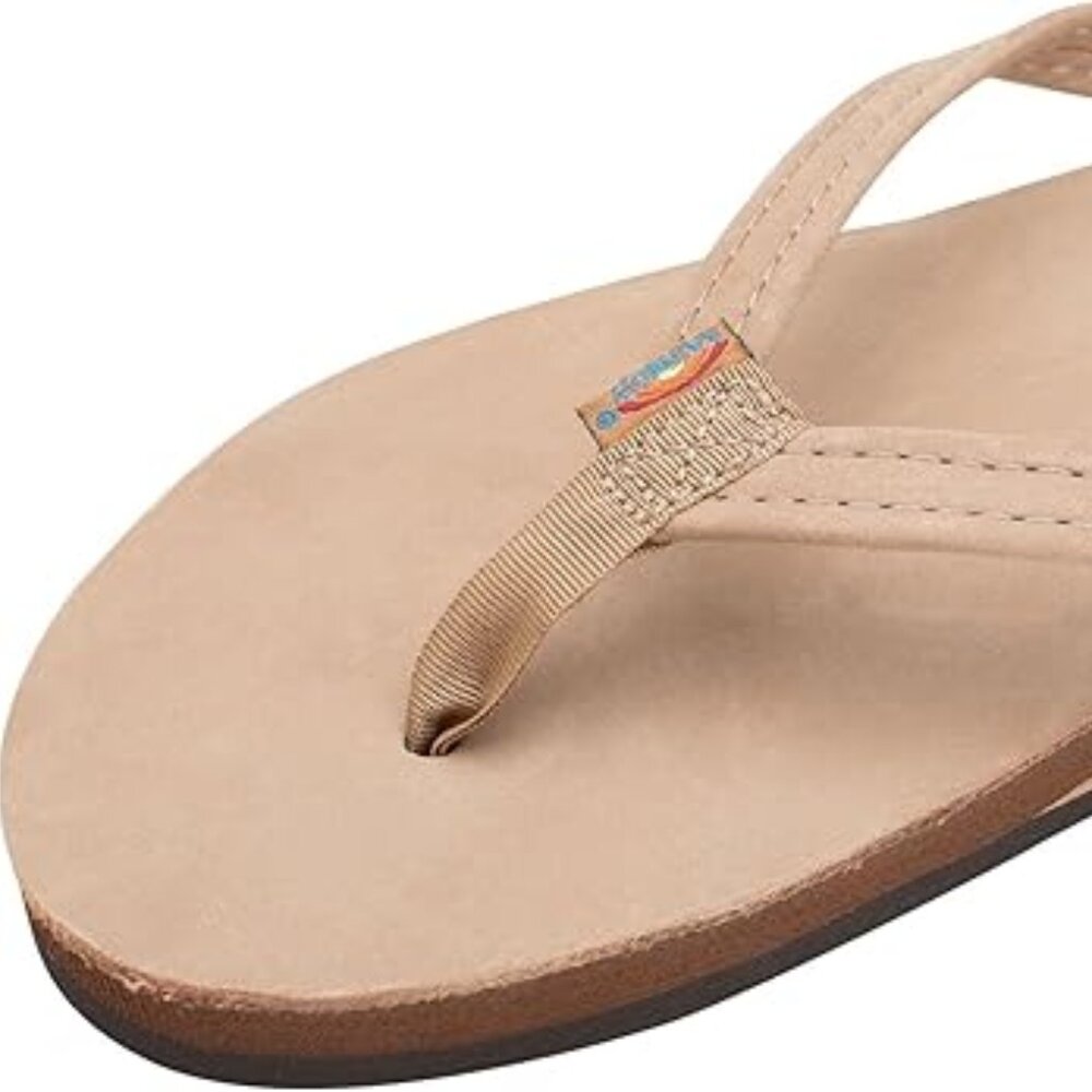 NWT Rainbow Sandals - Single Layer Narrow Strap - Sierra Brown - Size 10